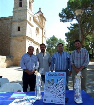 Momento de la presentación de la I Cursa des Siurells