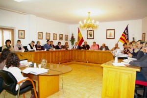 Un momento de la sesión plenaria celebrada el martes 26 de noviembre en el Ayuntamiento de Marratxí