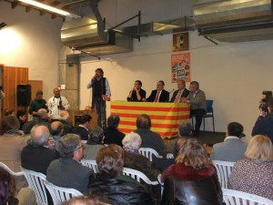 Un momento de la presentación del libro de Miquel Vidal