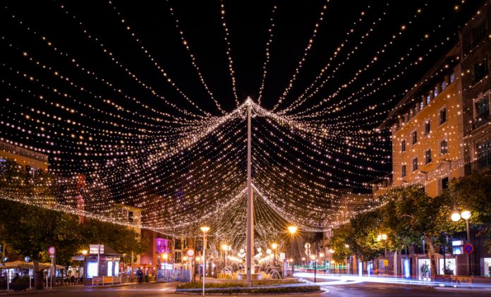 Luces de Navidad en Palma
