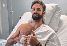 Óscar Camacho, operado con éxito de la rodilla