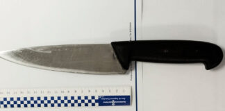 Detenida en Palma por agredir y amenazar a su compañera con un cuchillo de grandes dimensiones