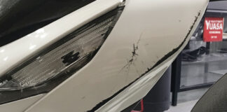 Detenido un colombiano que golpeó varios vehículos en la calle Aragón