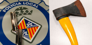 Incautan armas blancas y objetos peligrosos en Palma