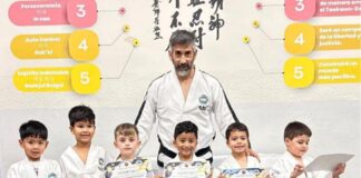 La escuela de 3 a 5 años del Balear Taekwon-Do ITF se refuerza