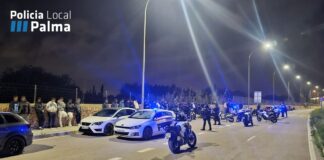 Golpe policial a las carreras ilegales con menores en Son Ferriol