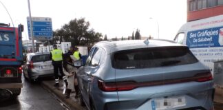 Cazan a un búlgaro ebrio y le imputan dos delitos contra la seguridad vial en Palma