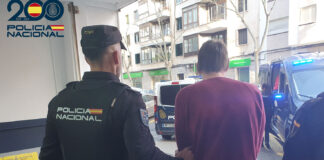 Detenido por dañar mobiliario de un centro de salud en Palma