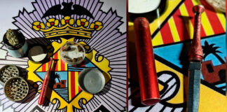 Pillan un estilete y droga a un joven en plaza Raimundo Clar de Palma