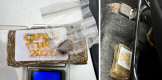 Pillado en Palma sin carné y con 100 gramos de hachís ocultos en el coche