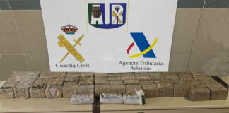 Interceptado un paquete con 75 kilos de droga en Palma y detenido el destinatario