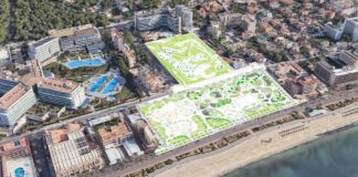 Platja de Palma gana un nuevo oasis verde junto al mar