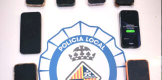 Detenido tras robar siete teléfonos móviles de alta gama en Palma
