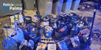 Intervienen más de 1.000 bebidas alcohólicas a la venta ambulante ilegal en la Platja de Palma