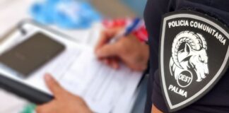 Detenida una mujer que deambulaba semidesnuda en un parque infantil de Palma tras agredir a un policía