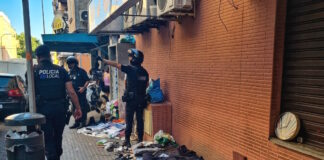 Desmantelan varios mercadillos clandestinos de segunda mano en Son Gotleu