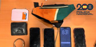 Detenido un argelino con cuatro móviles de alta gama robados en Palma