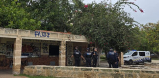 Cazado por amenazar con una navaja a paseantes en el parque Krekovic de Palma