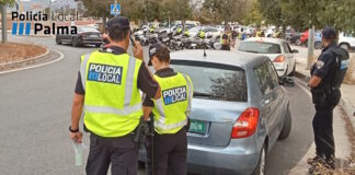 Investigado un mecánico en Palma por instalar la matrícula de otro coche en su turismo