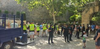 La Policía Local de Palma incauta al ‘top manta’ cerca de 4.000 productos falsificados