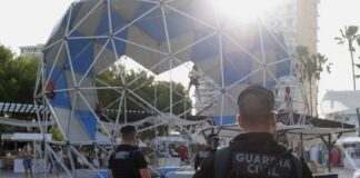 Detenida una pareja británica tras negarse a pagar una cena y agredir a los agentes en Magaluf
