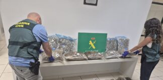 Tres detenidos en Mallorca con 25 kilos de marihuana ocultos en paquetes comerciales