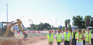 Se inician las obras de la nueva rotonda de la ITV del polígono de Son Castelló para reducir los atascos